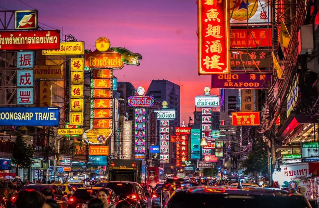 Mat og Chinatown i Bangkok