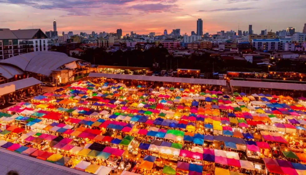 Shopping i Bangkok