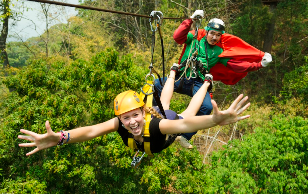 Jungel Flight Zipline Chiang Mai