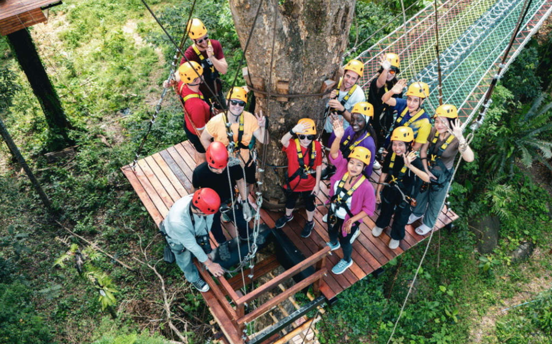 Zipline by Skyrock Adventure i Khao Lak