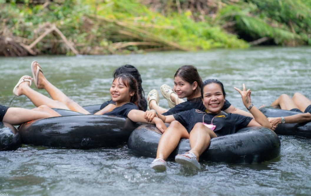 River tubing, zipline og ATV i Khao Lak