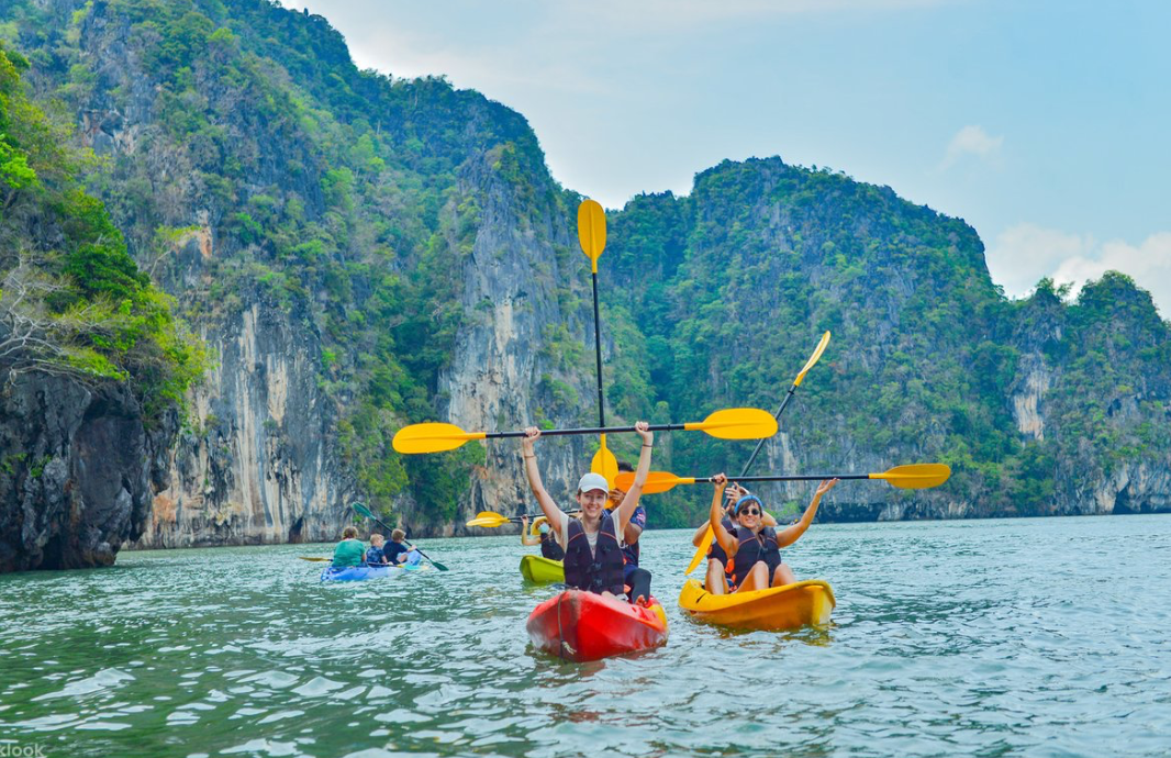 Mangrove and sea cave kayaking Koh Lanta
