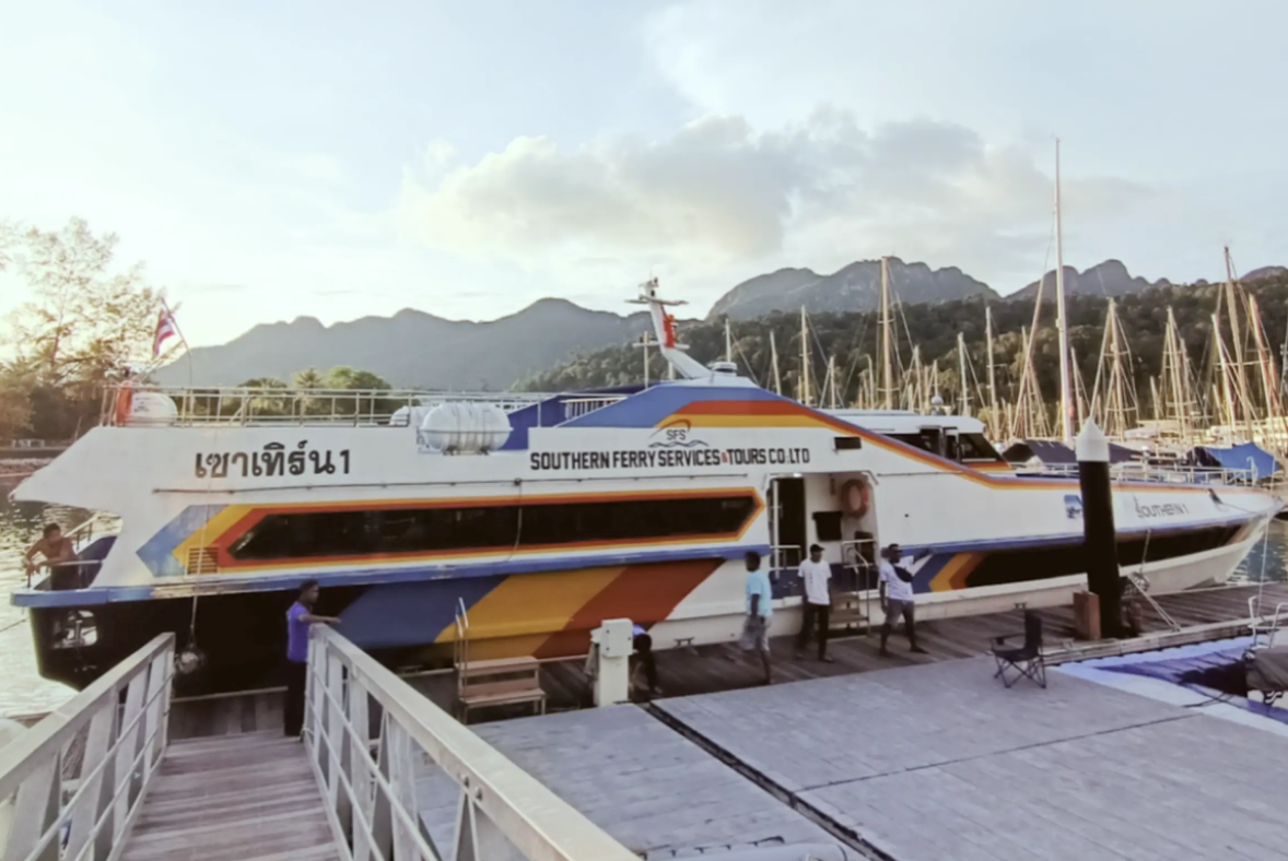 Ferge mellom Koh Lipe og Langkawi