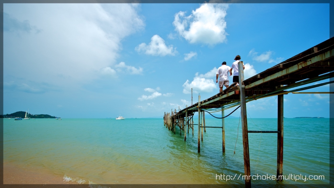 Fisherman's Village i Bophut på Koh Samui