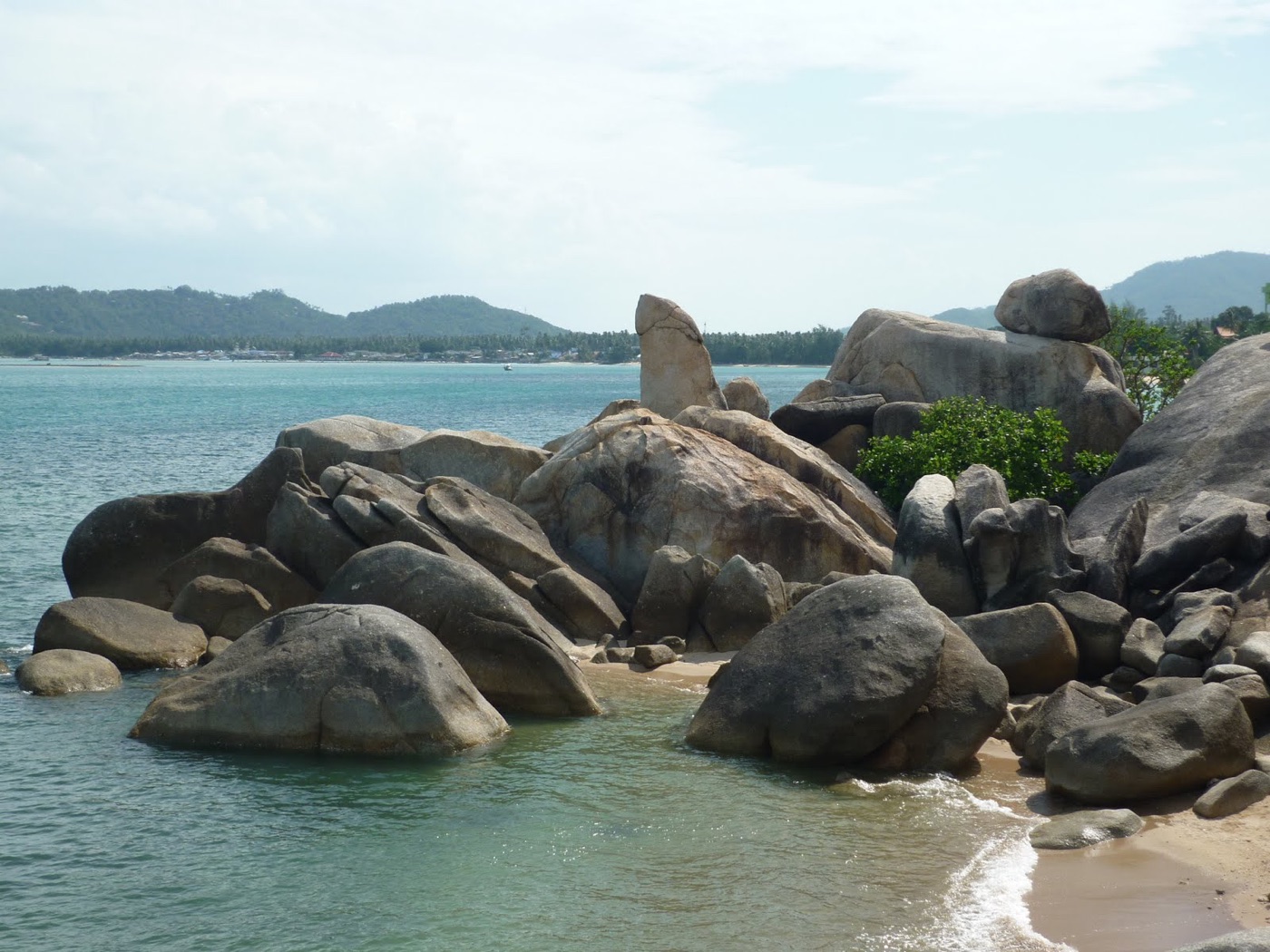 Hin Ta Hin Yai-klippene ved Lamai på Koh Samui